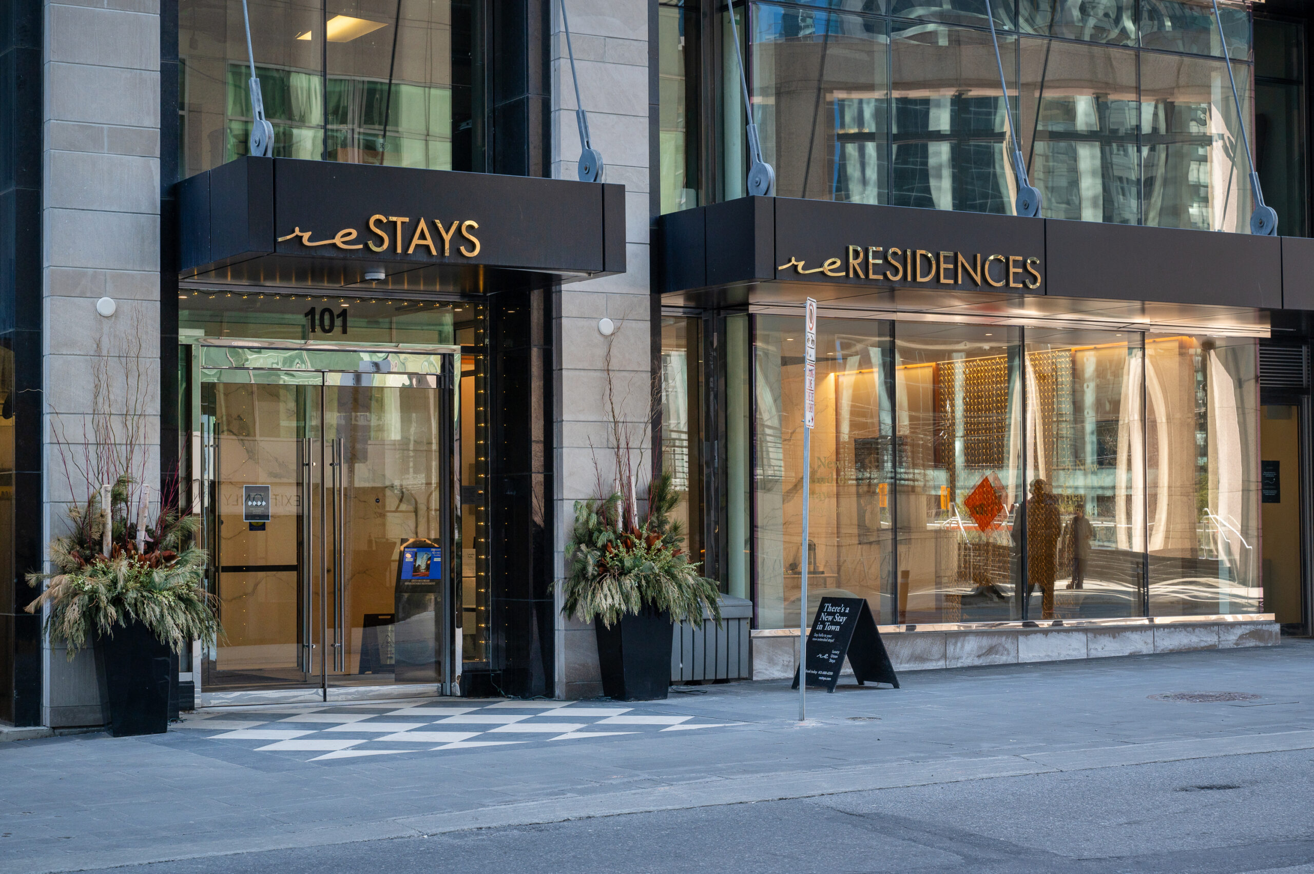 restays and reresidences on 101 Queen Street