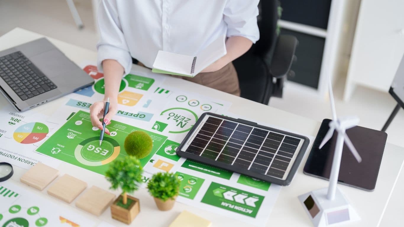 Developer working to increase sustainability in rental developments in an office